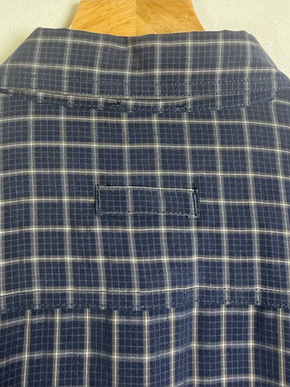 The North Face Men’s Sz M Vintage Y2K Plaid Modal Hiking Travel Shirt Gorpcore